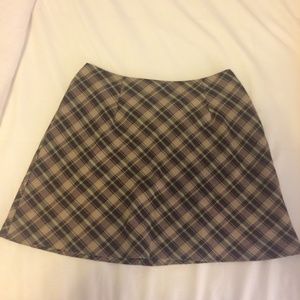Plaid skirt